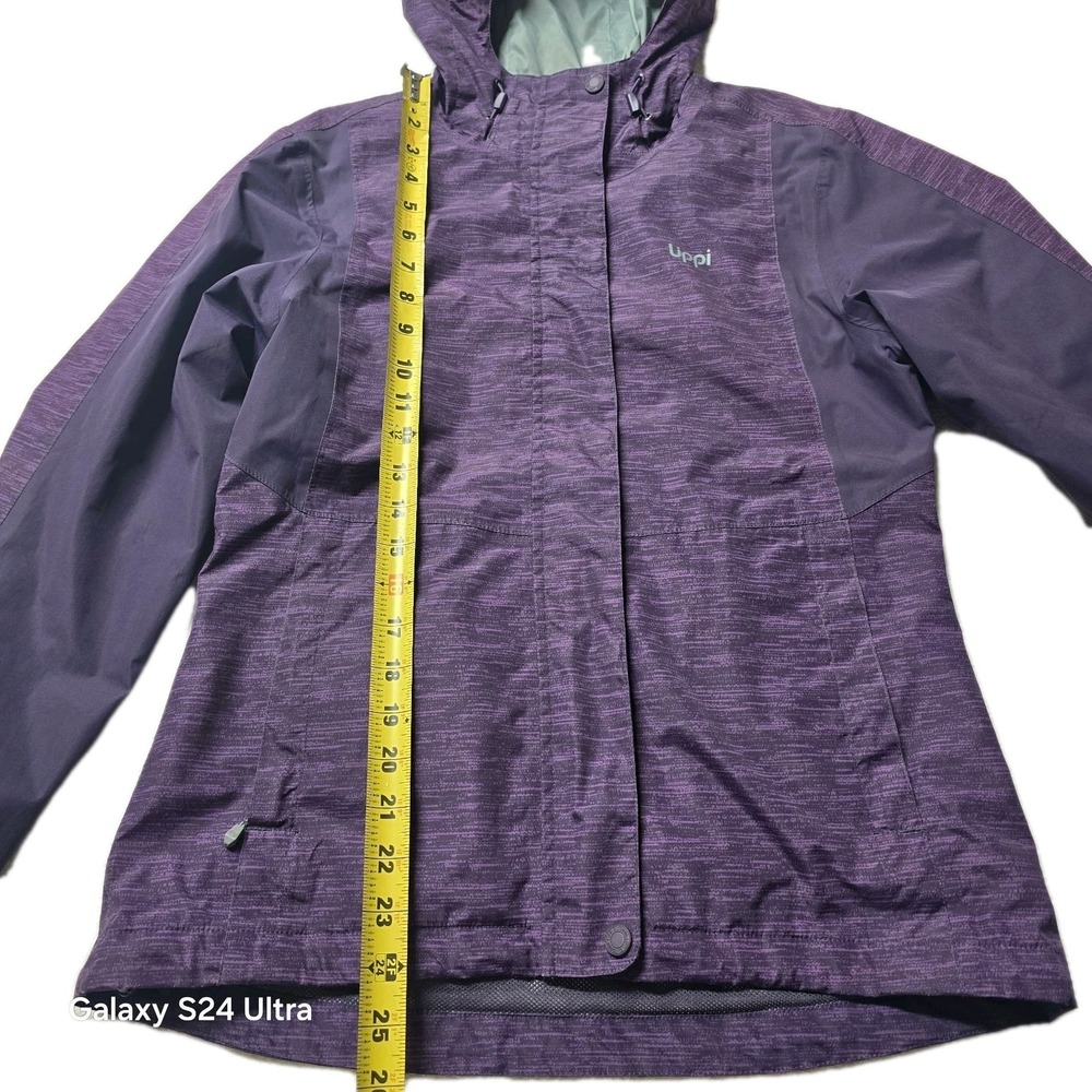 Lippi Blizzard B-Dry Jacket Women Purple Waterproof Rain Hiking Windbreaker‎ S